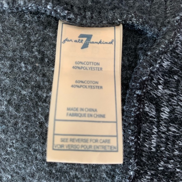 7 for All Mankind jeans, tee, and zip up - Picture 3 of 4